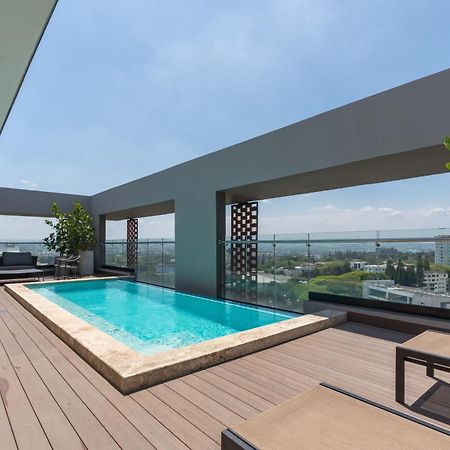 Modern Luxury Condo With Rooftop Pool & Gym Santiago De Los Caballeros Bagian luar foto